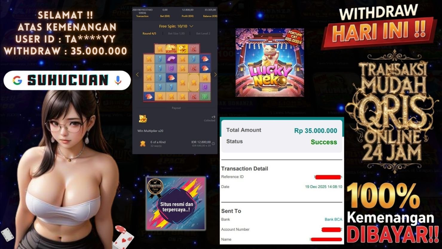 SUHUCUAN JACKPOT SLOT LUCKY NEKO